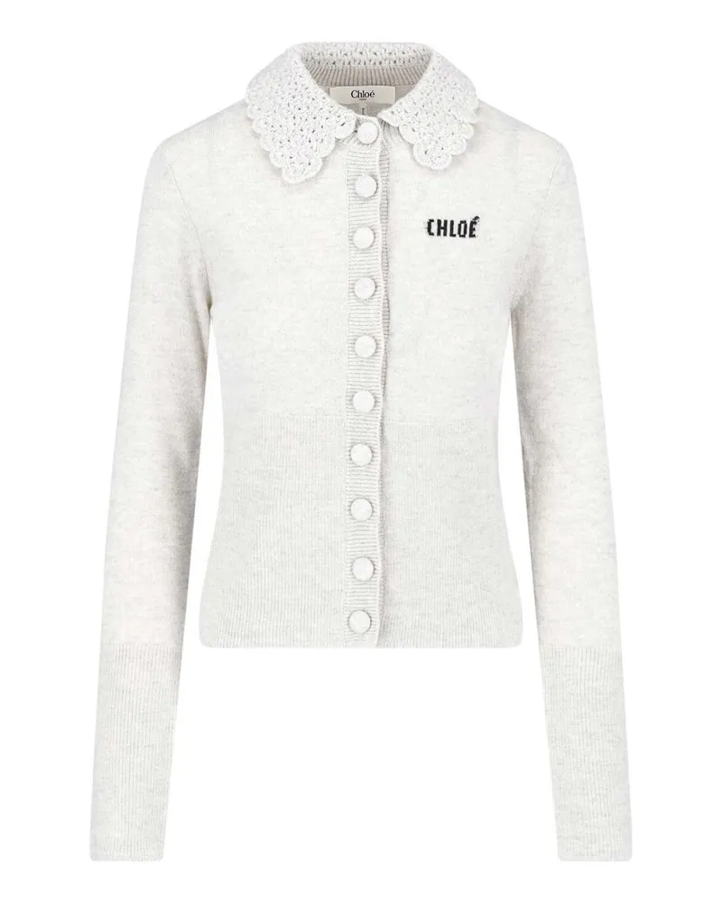 Chloé Cardigan - Grau Grau