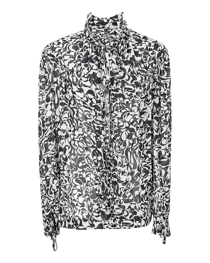 Dries van Noten Hemd - Schwarz Schwarz