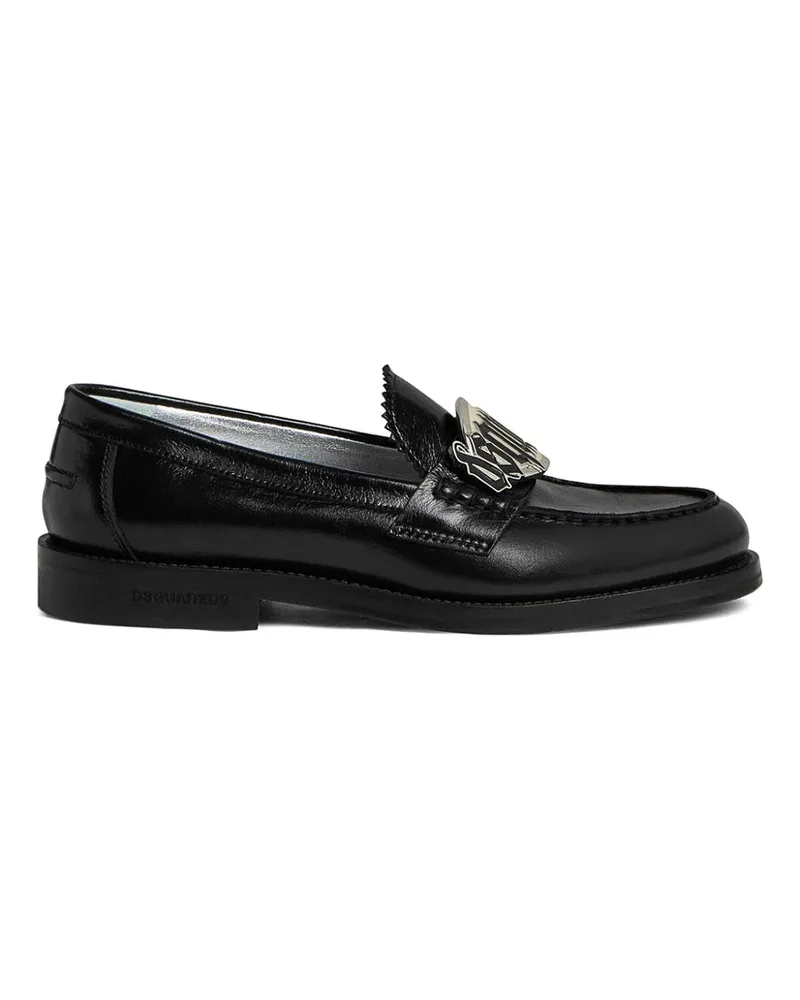 Dsquared2 Mokassins - Schwarz Schwarz