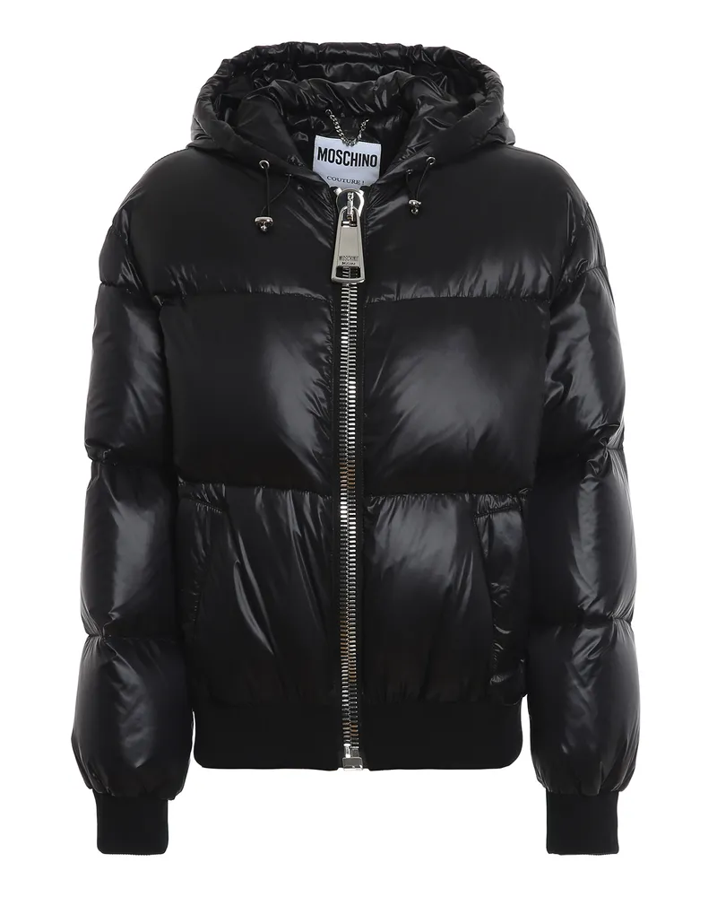 Moschino Daunenjacke - Schwarz Schwarz
