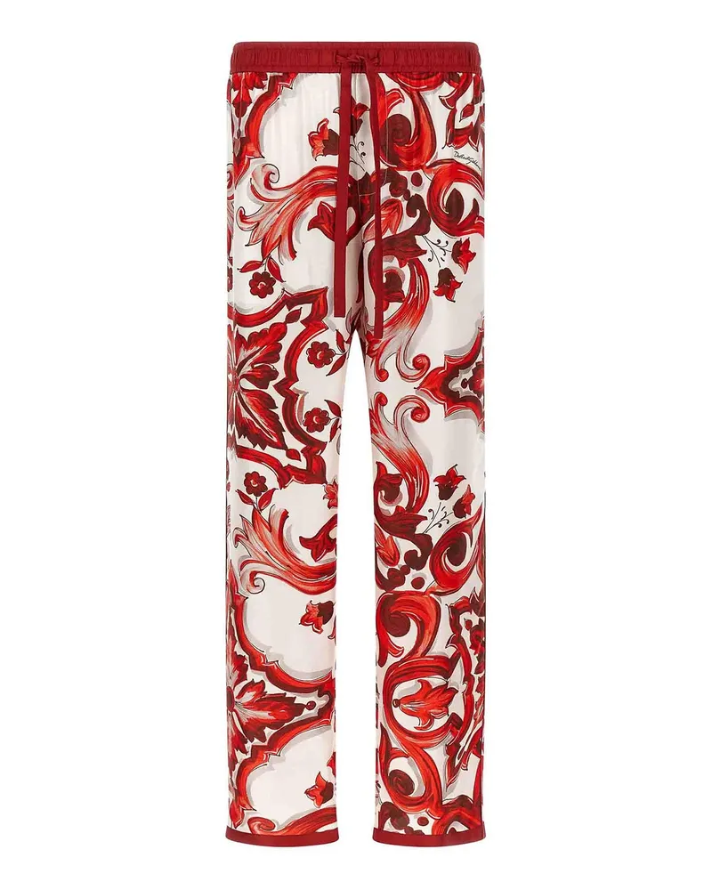 Dolce & Gabbana Casual Hose - Rot Rot