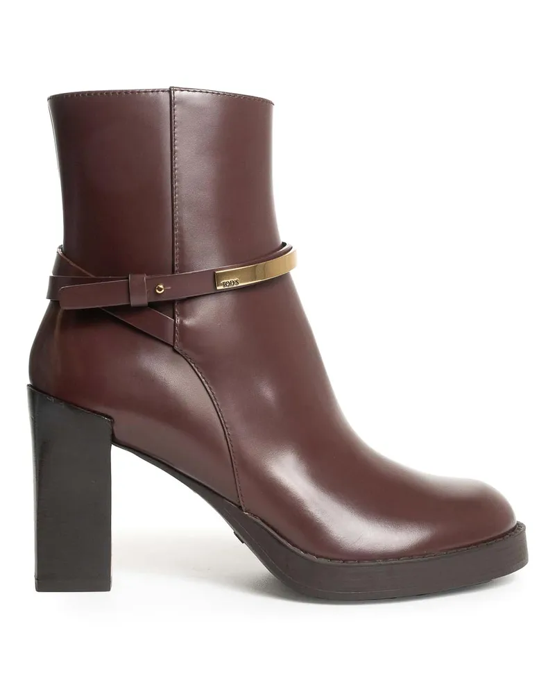 TOD'S Stiefel - Bordeaux Bordeaux