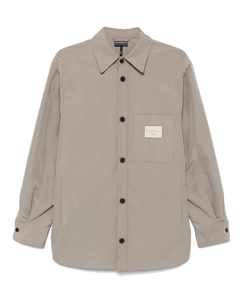 Emporio Armani Hemd - Grau Grau