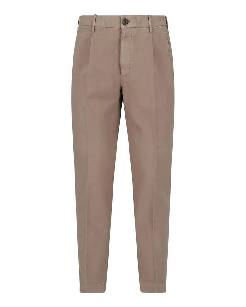 Incotex Casual Hose - Taupe Taupe