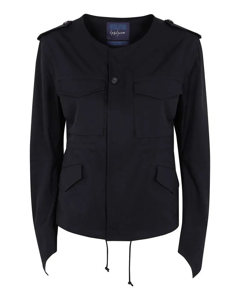 Yohji Yamamoto Blazer - Schwarz Schwarz