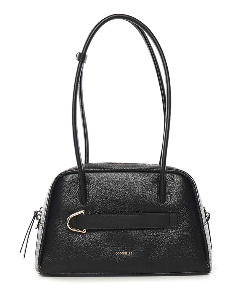 Coccinelle Schultertasche - Schwarz Schwarz