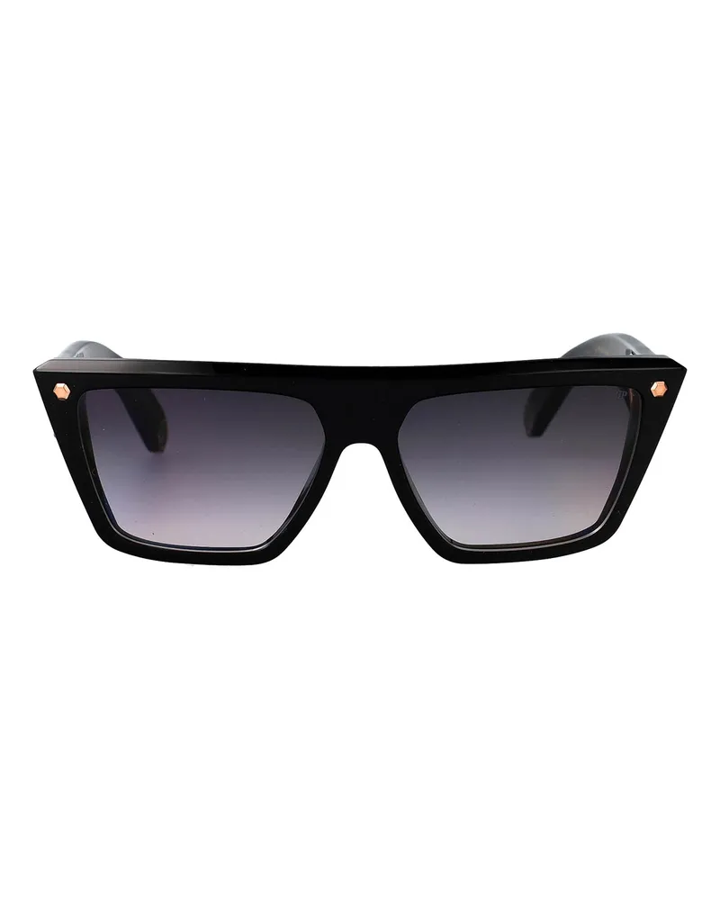 Philipp Plein Sonnenbrille - Schwarz Schwarz