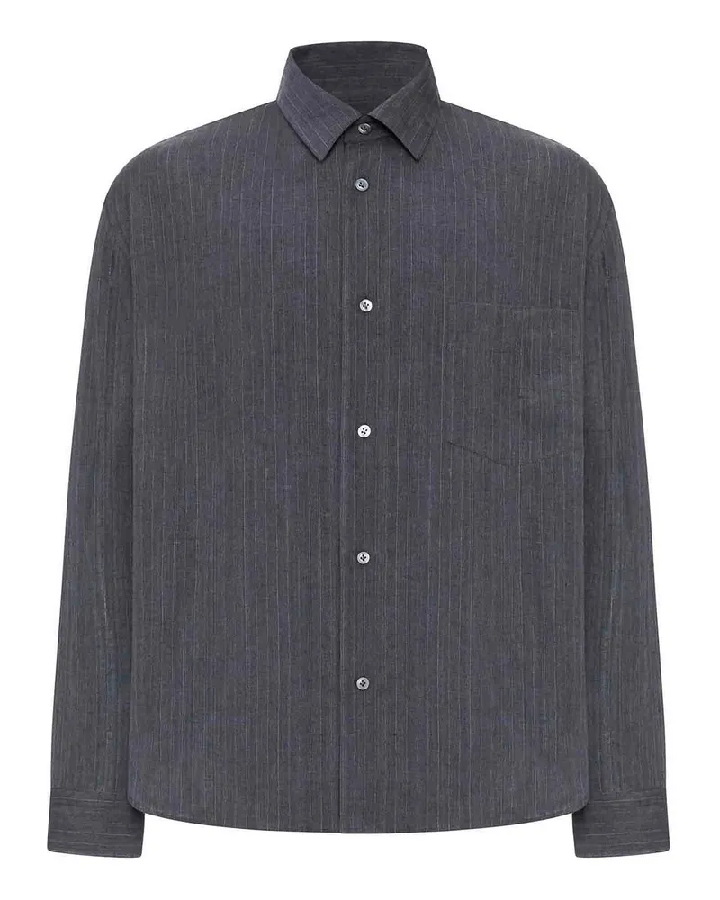 LARDINI Hemd - Blau Blau