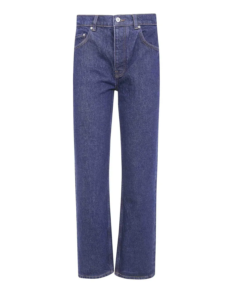 Anine Bing Straight Leg Jeans - Blau Blau