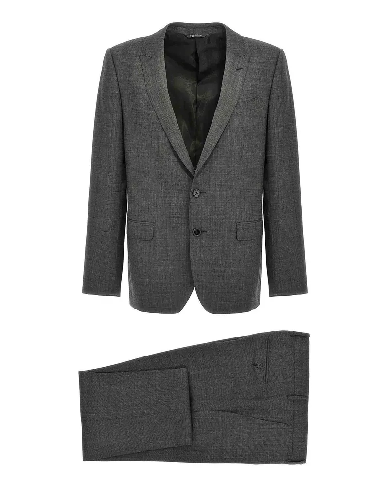 Dolce & Gabbana Eleganter Anzug - Grau Grau