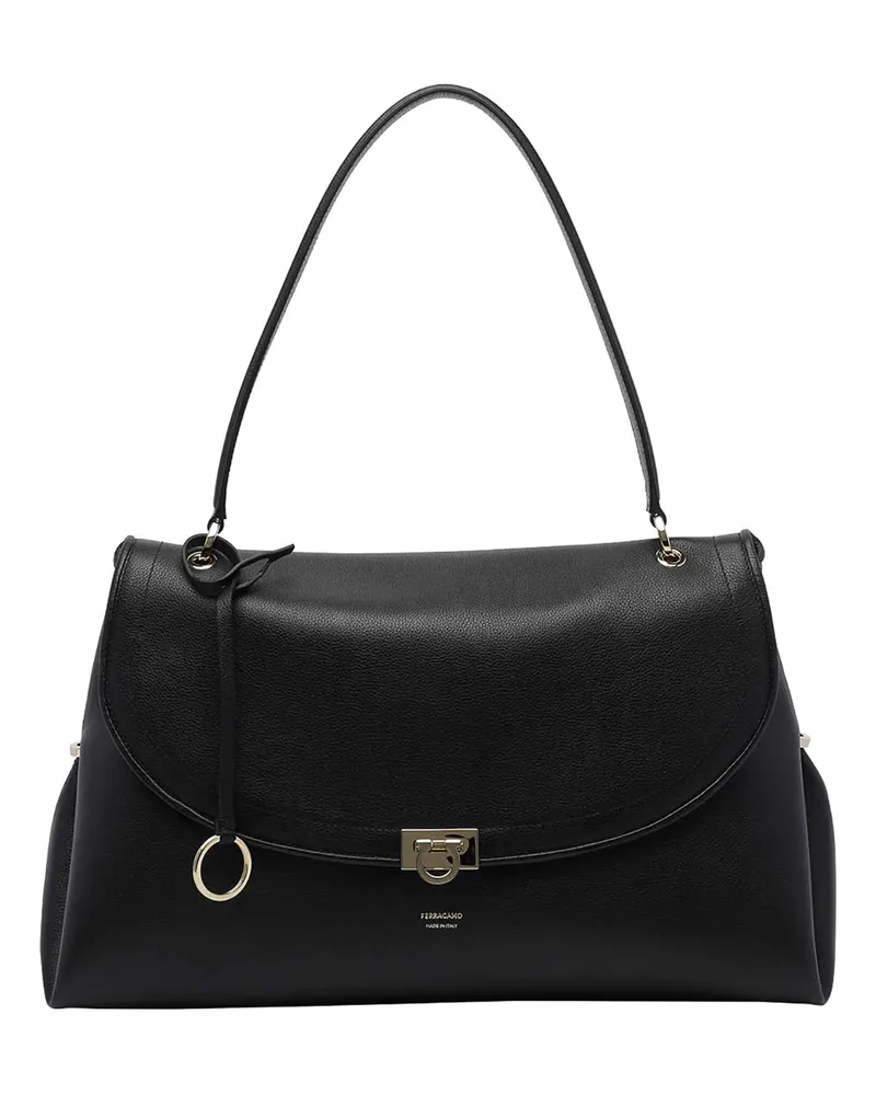 Ferragamo Schultertasche - Schwarz Schwarz
