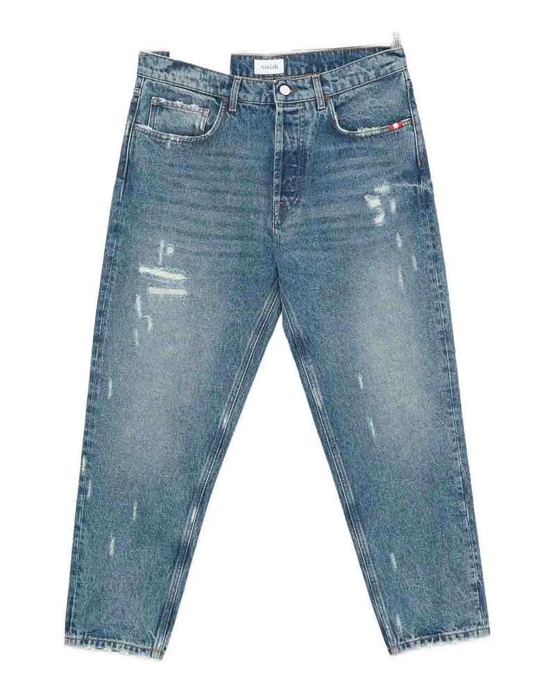 AMI Paris Bootcut Jeans - Blau Blau