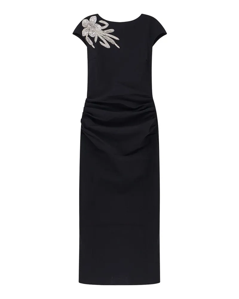 Chiara Boni Knielanges Kleid - Schwarz Schwarz