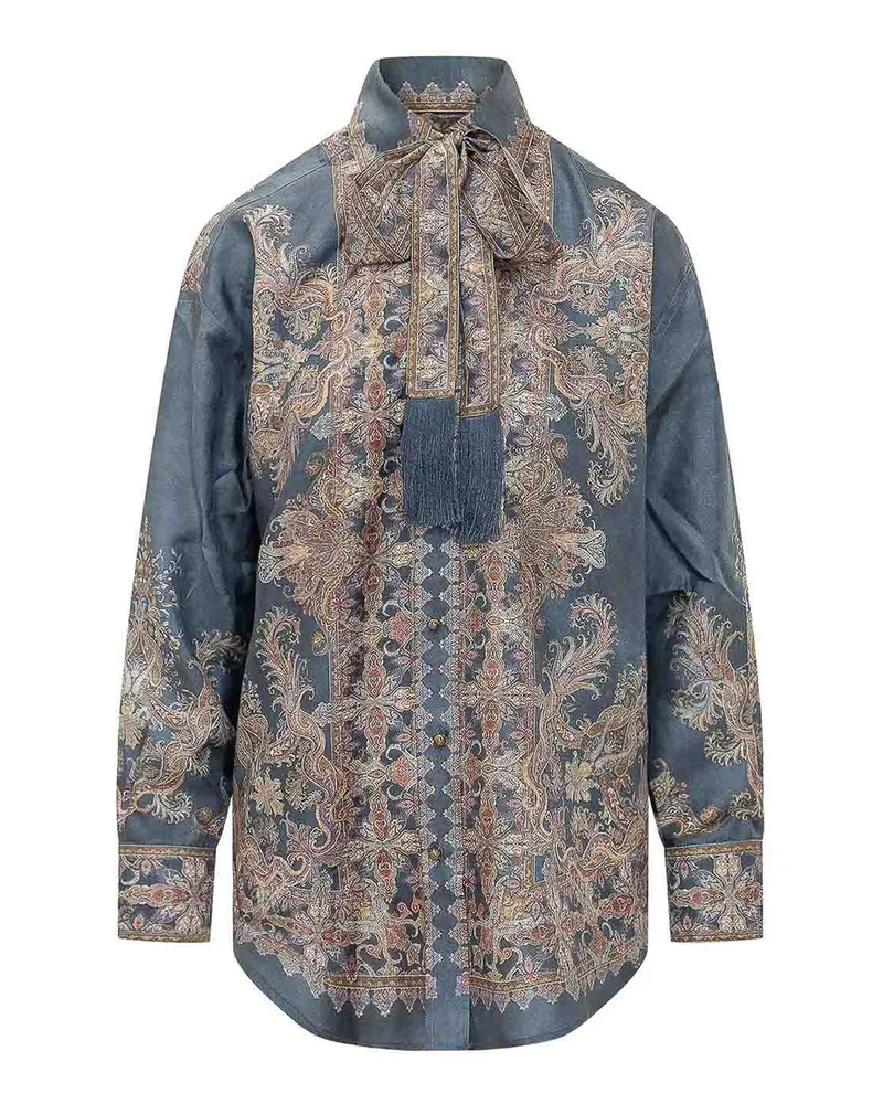 Zimmermann Hemd - Blau Blau