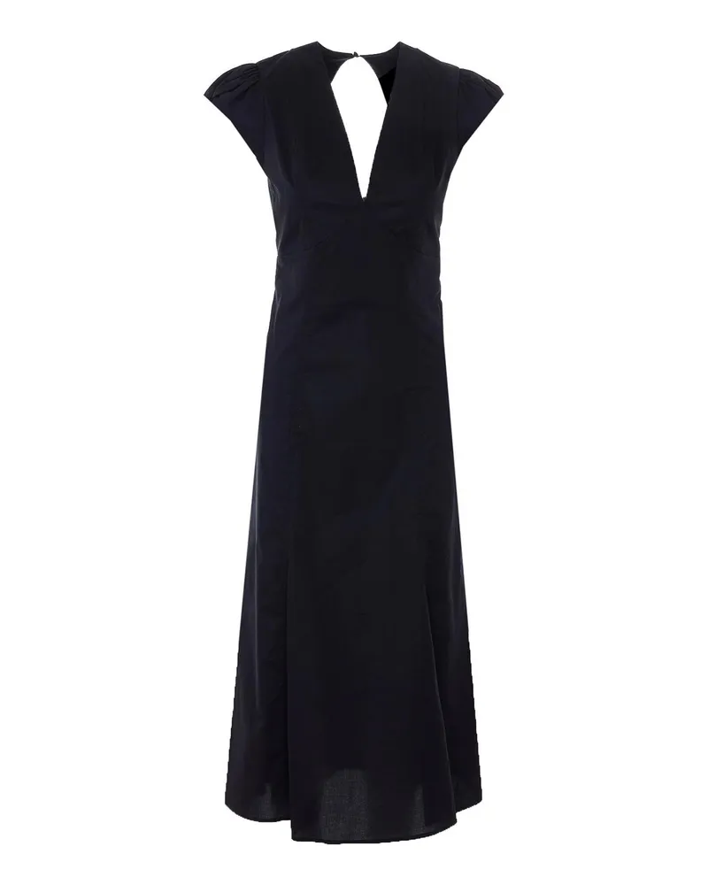 Twin-Set Maxikleid - Schwarz Schwarz