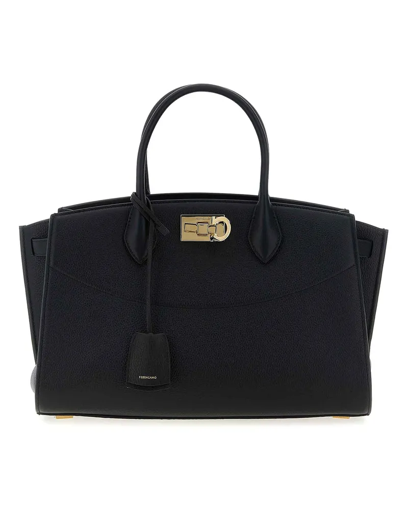 Ferragamo Shopper - Schwarz Schwarz