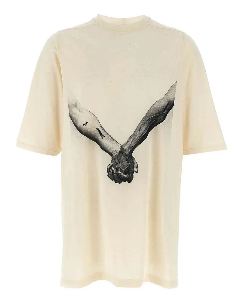 Rick Owens T-Shirt - Beige Beige