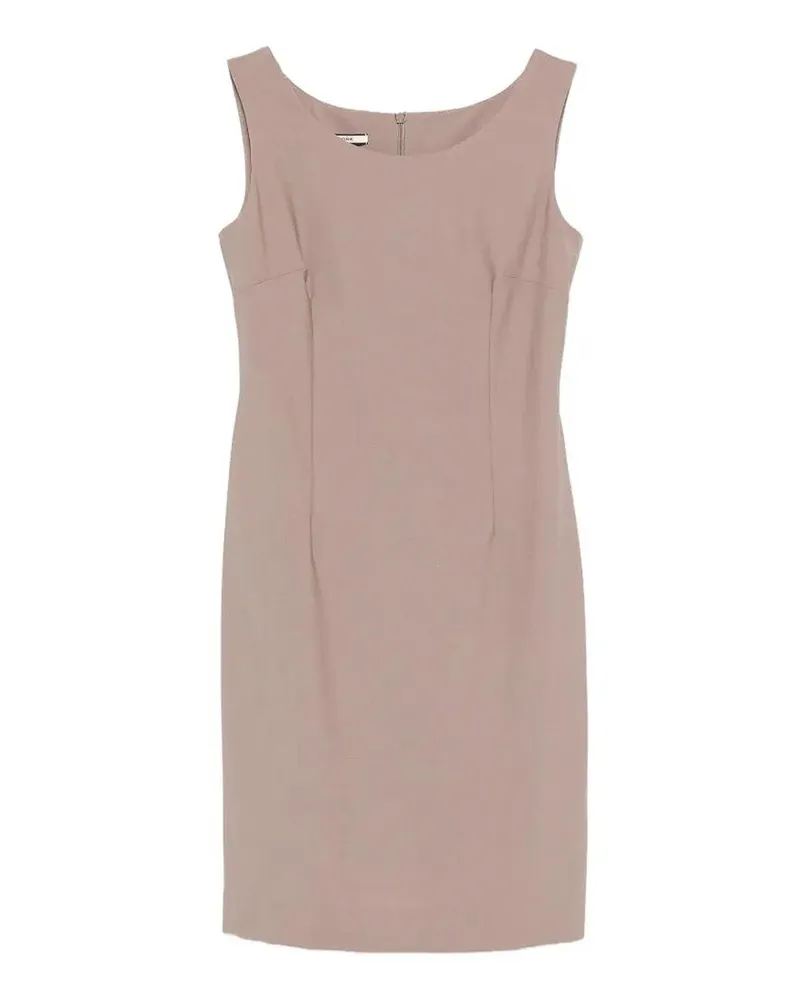 Tagliatore Knielanges Kleid - Braun Braun