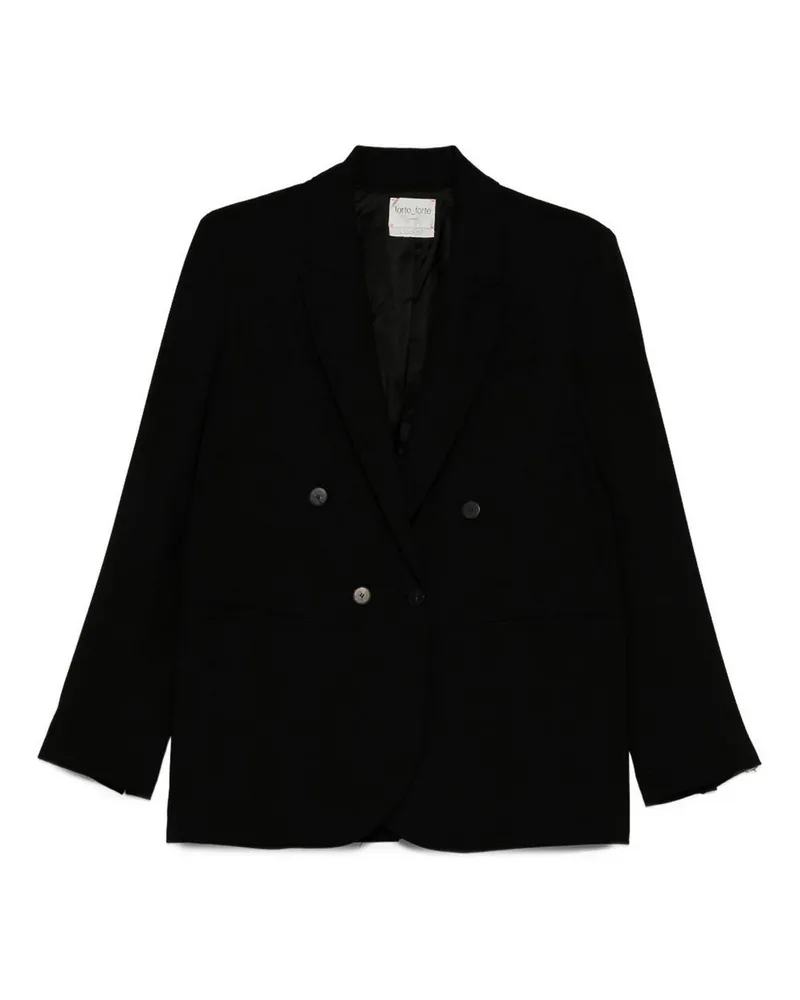 forte_forte Blazer - Schwarz Schwarz