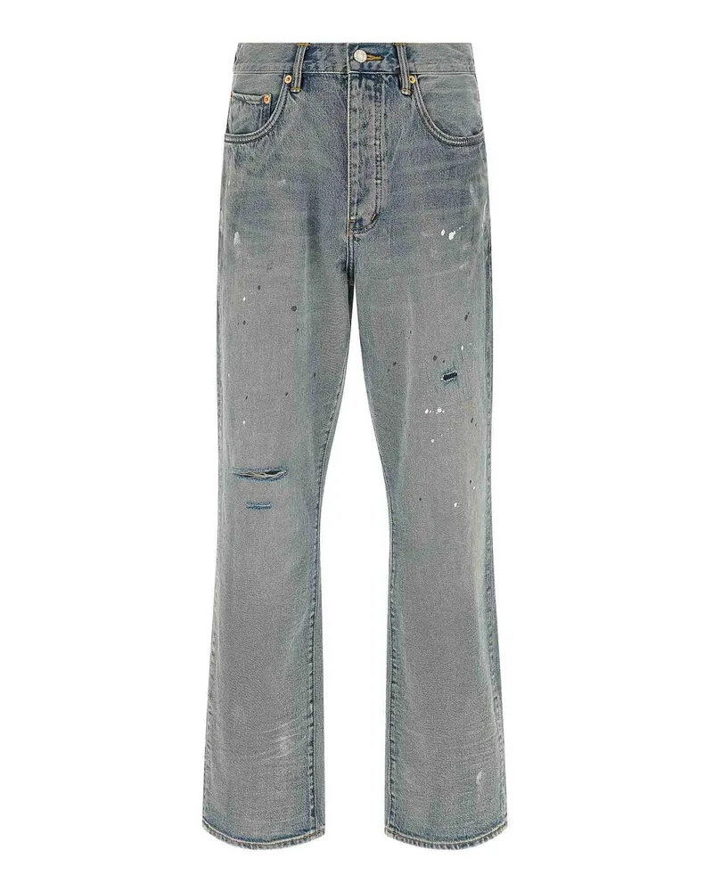 PURPLE BRAND Straight Leg Jeans - Hellblau Hellblau