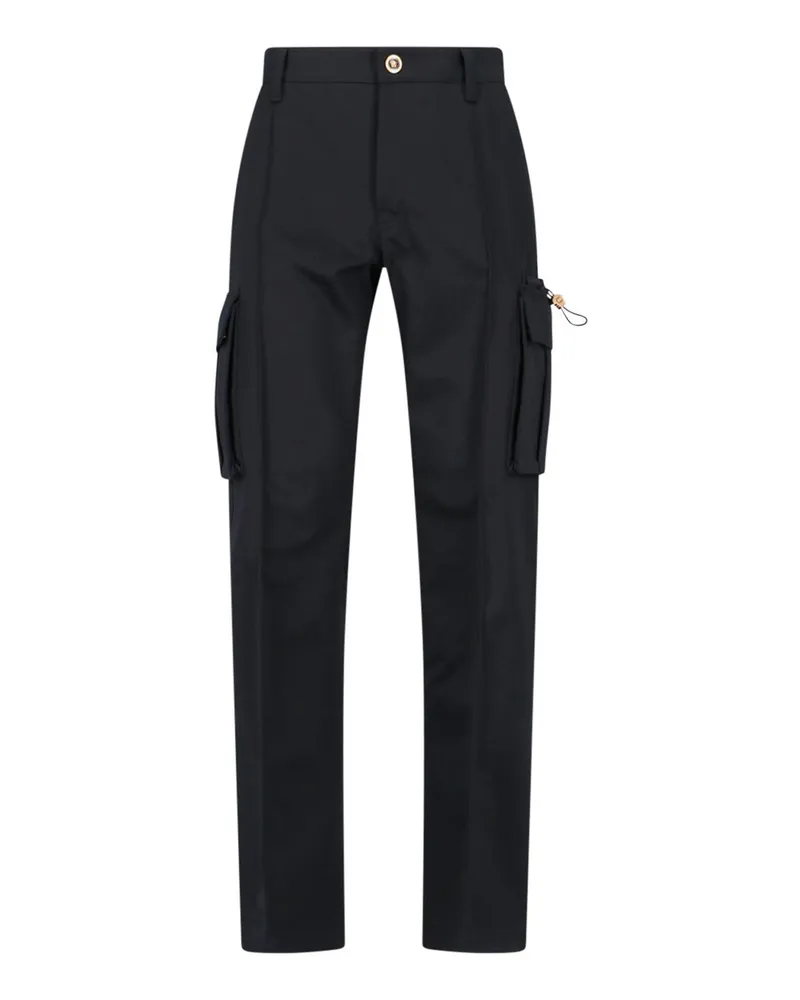 Versace Casual Hose - Schwarz Schwarz