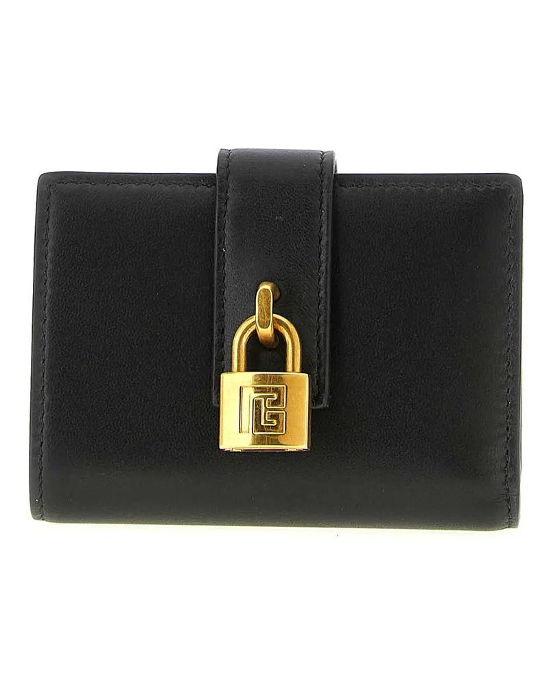 Balmain Portemonnaie - Schwarz Schwarz