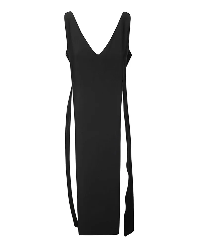 Stefano Mortari Maxikleid - Schwarz Schwarz