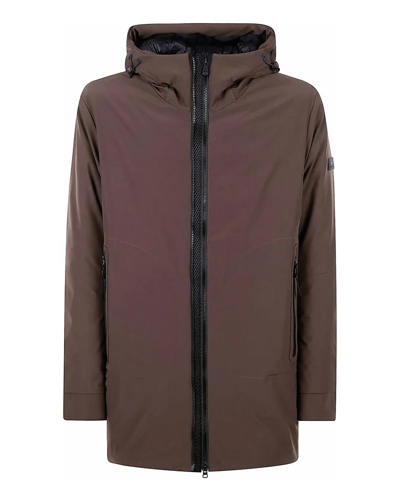 Peuterey Knielanger Mantel - Grün Grün