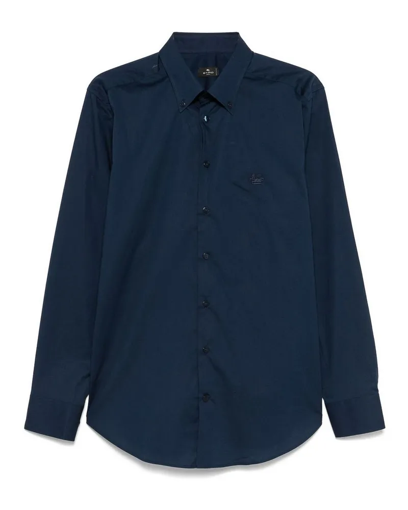 Etro Hemd - Schwarz Schwarz