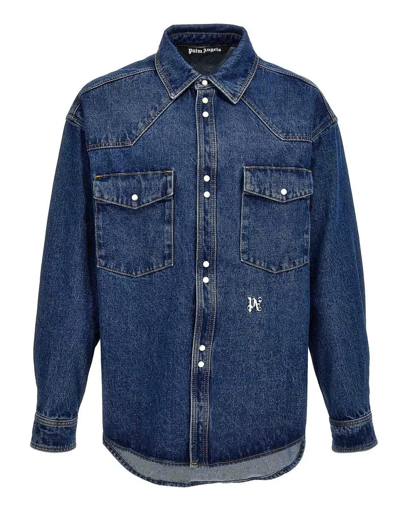 Palm Angels Blazer - Blau Dunkles