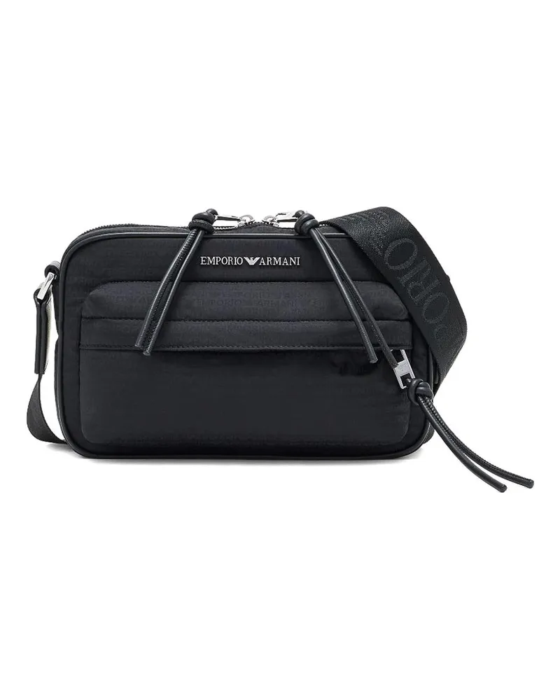 Emporio Armani Umhängetasche - Schwarz Schwarz