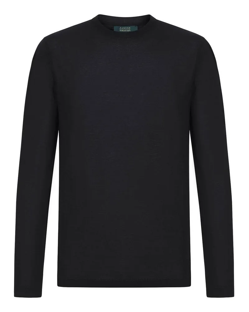 Zanone T-Shirt - Schwarz Schwarz
