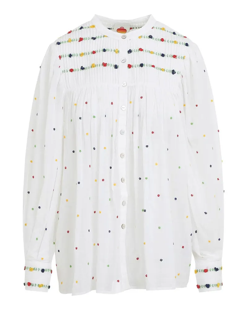 FARM Rio Bluse - Creme Creme