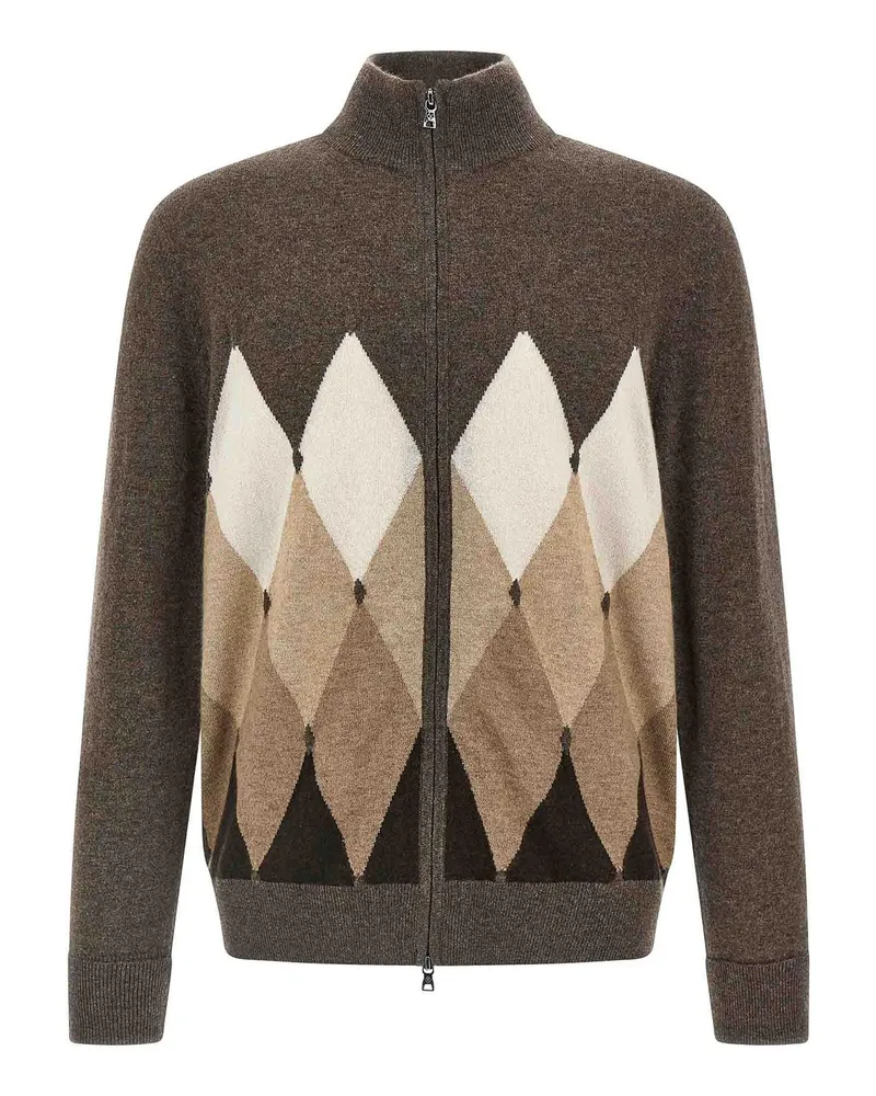 Ballantyne Cardigan - Braun Braun