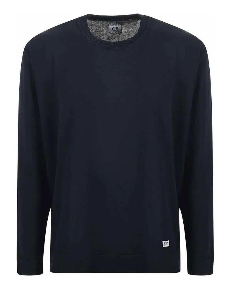C.P. Company C. P. Company Rundhalspullover - Blau Blau