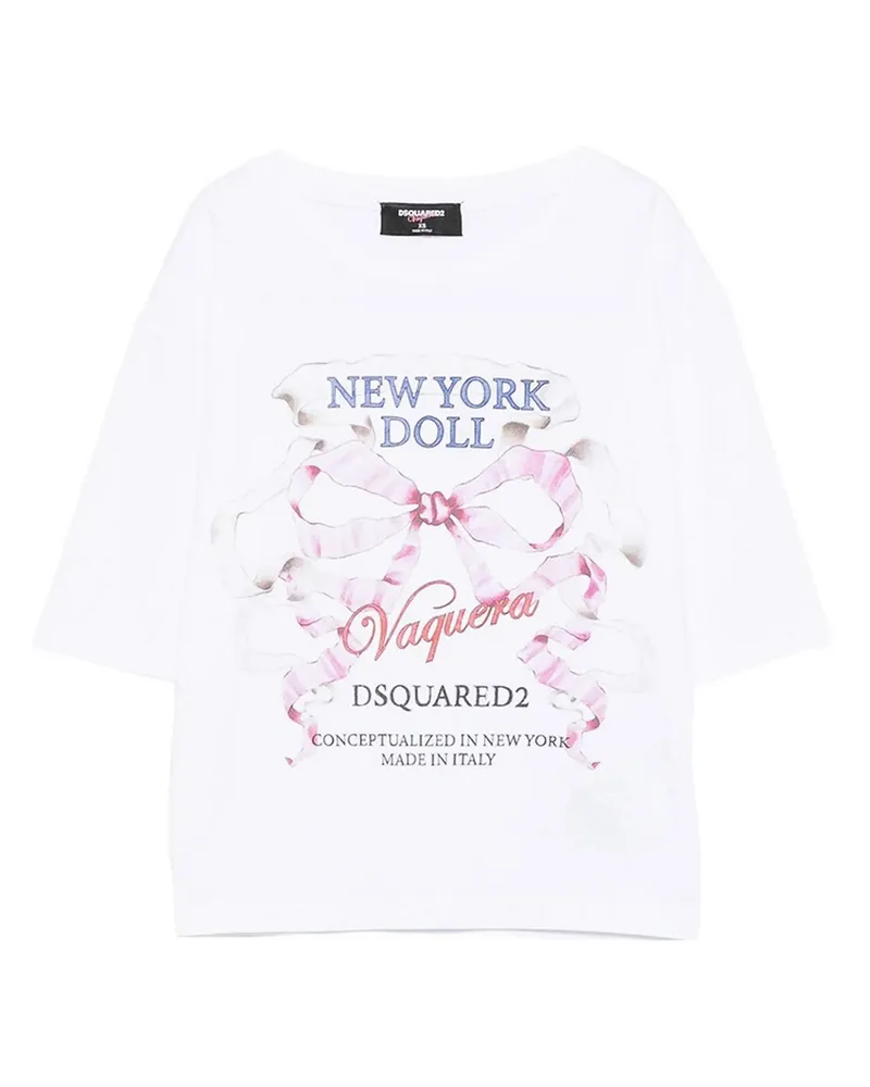 Dsquared2 T-Shirt - Weiß Weiß