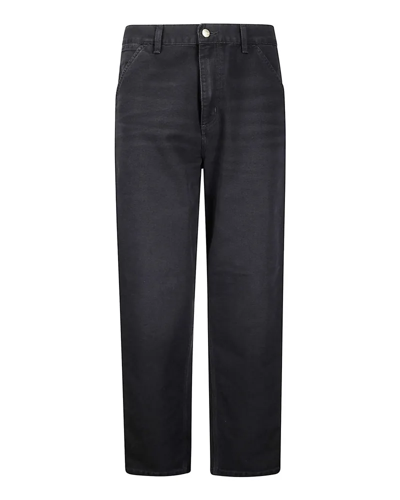 Carhartt WIP Straight Leg Jeans - Schwarz Schwarz