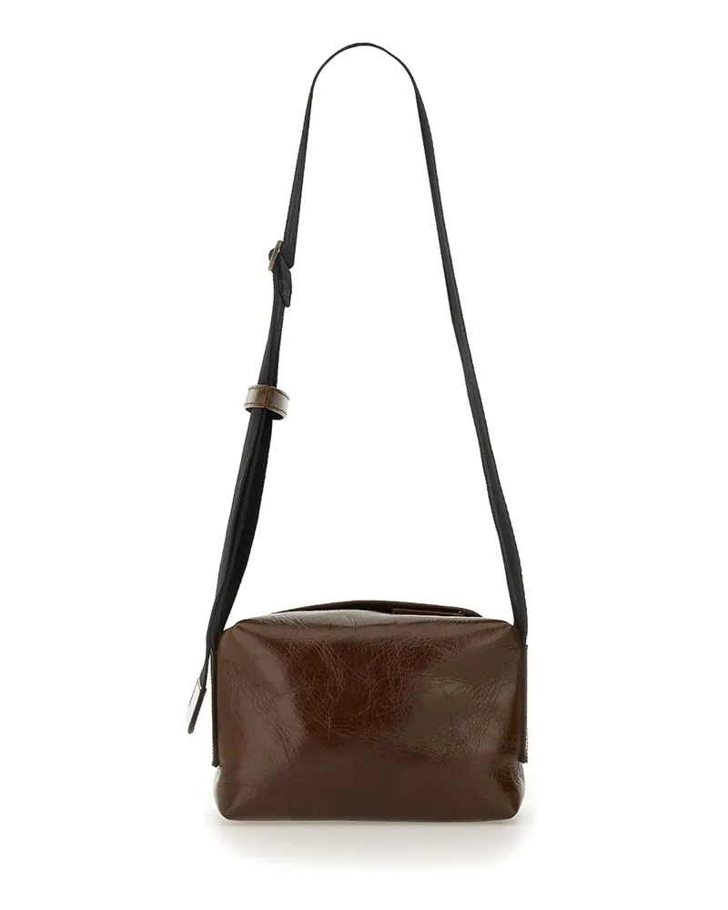 Uma Wang Schultertasche - Braun Braun