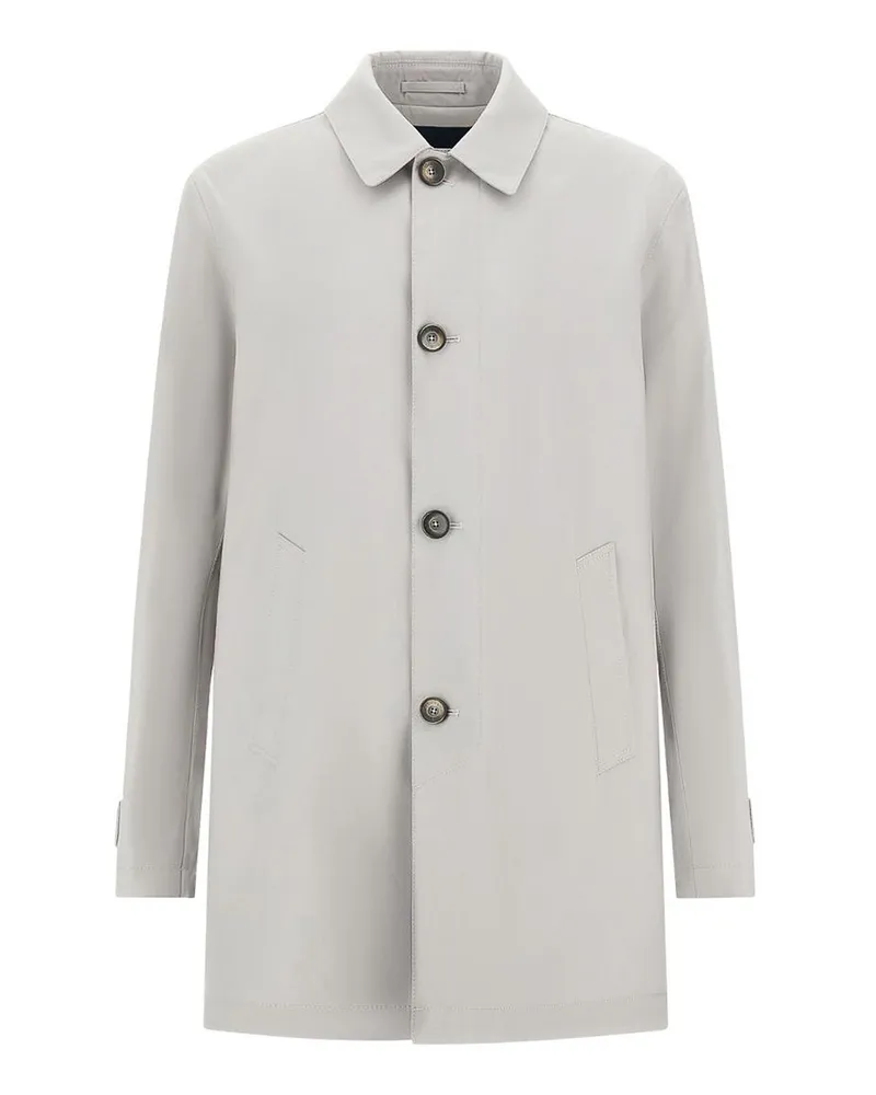 Herno Trenchcoat - Grau Grau