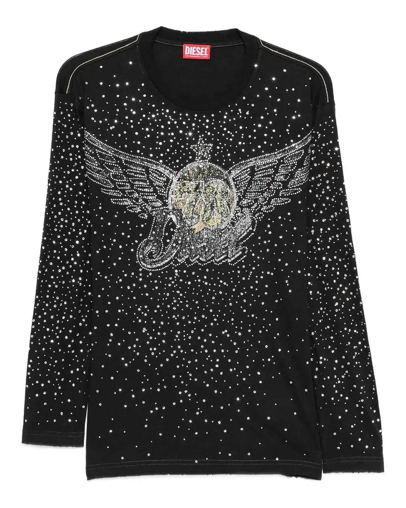 Diesel T-Shirt - Schwarz Schwarz