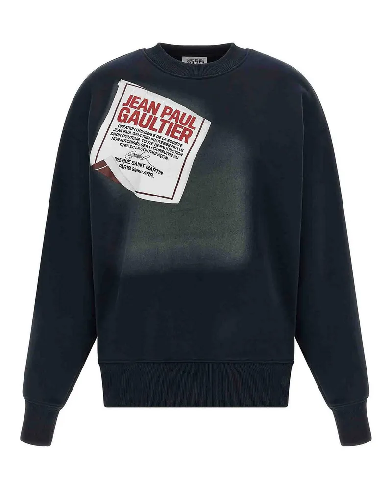 Jean Paul Gaultier Sweatshirt - Blau Blau