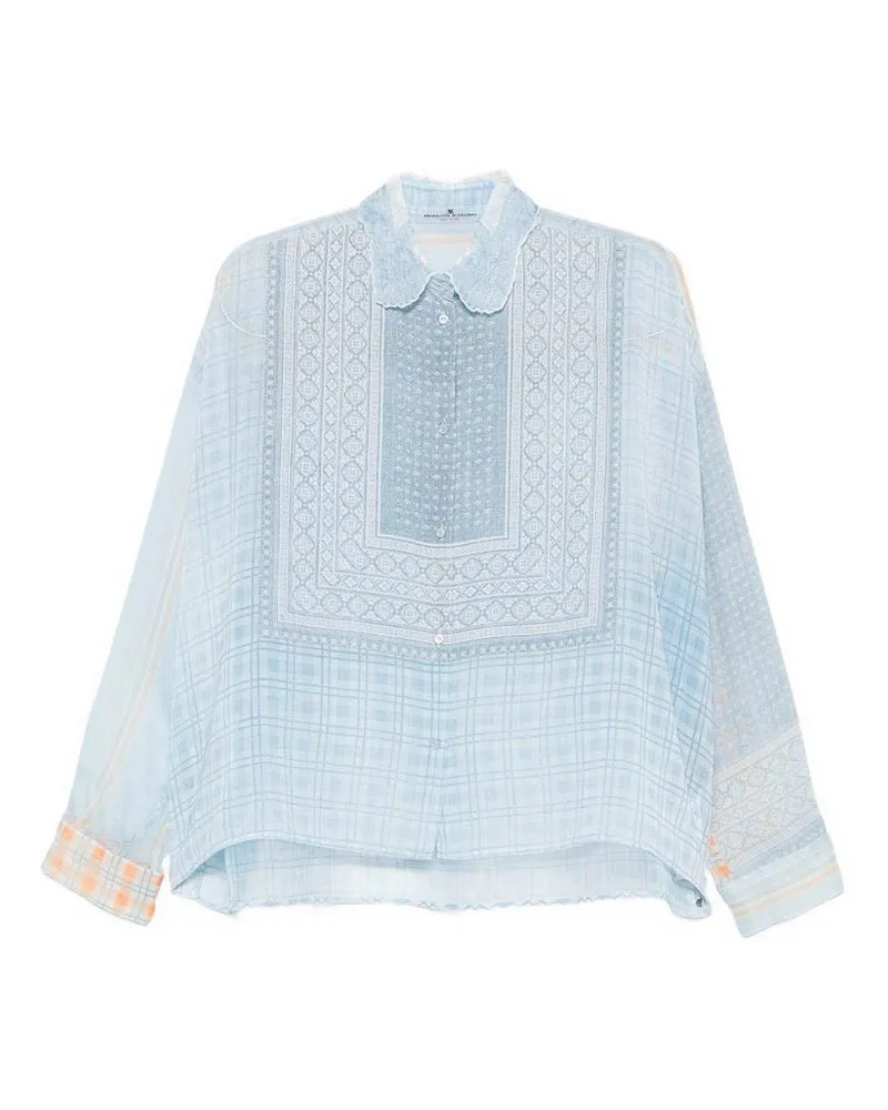 Ermanno Scervino Hemd - Hellblau Hellblau