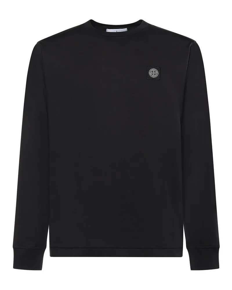 Stone Island T-Shirt - Schwarz Schwarz