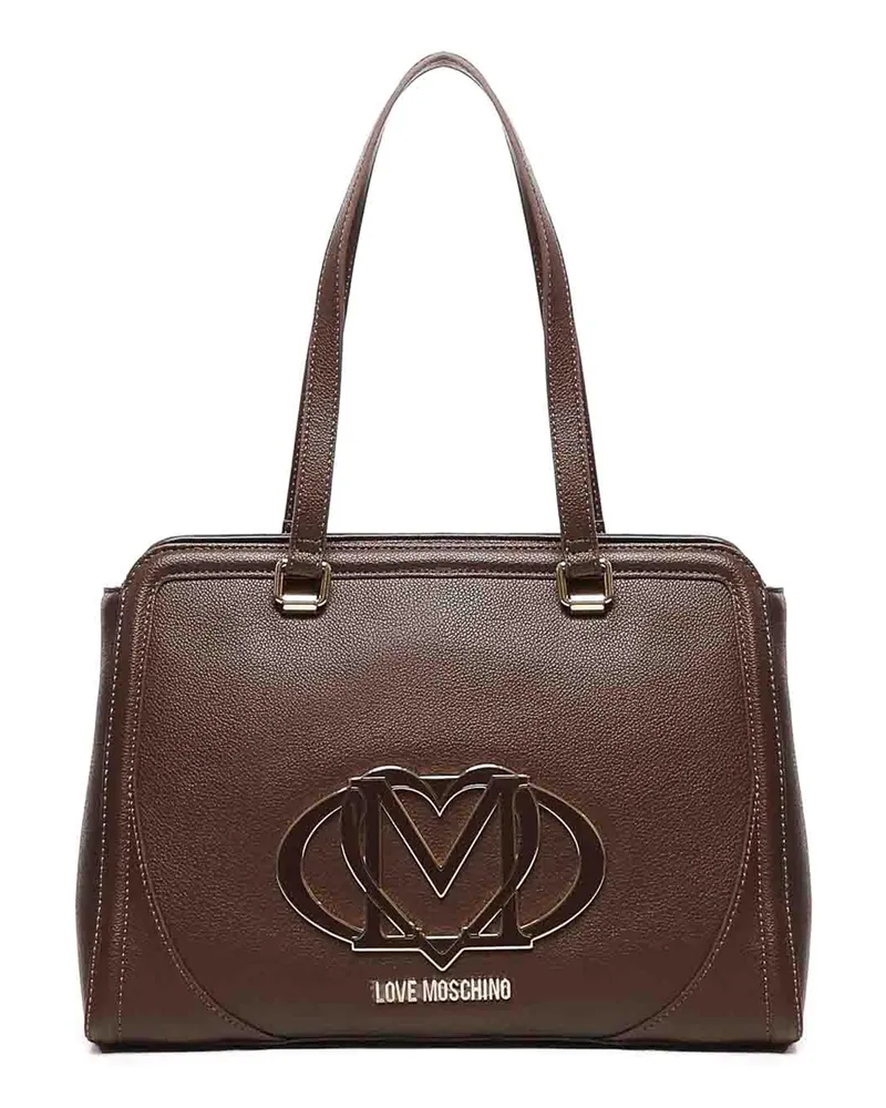 Moschino Shopper - Dunkelbraun Dunkelbraun