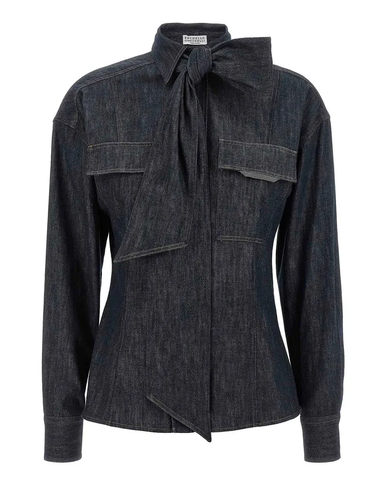 Brunello Cucinelli Hemd - Blau Blau