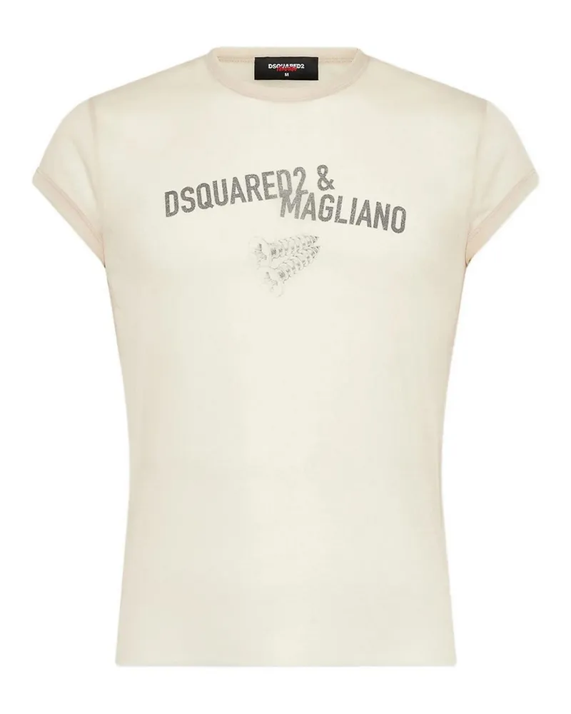 Dsquared2 T-Shirt - Creme Creme