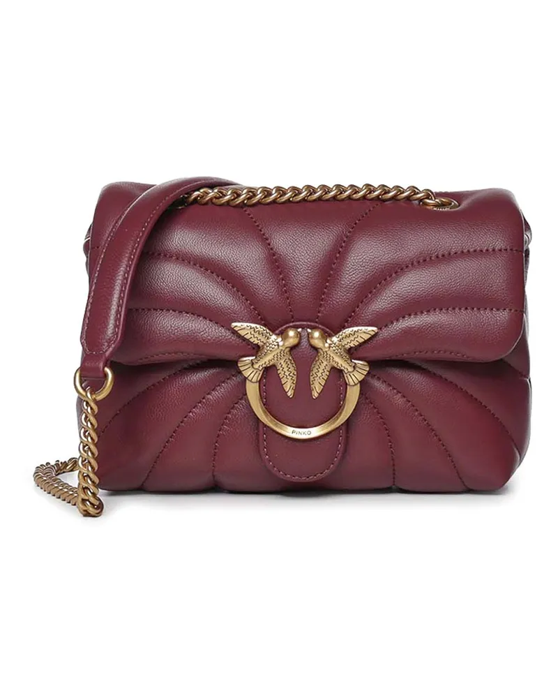 Pinko Umhängetasche - Bordeaux Dunkelrot