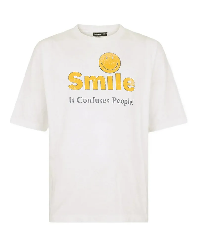 Dsquared2 T-Shirt - Weiß Weiß