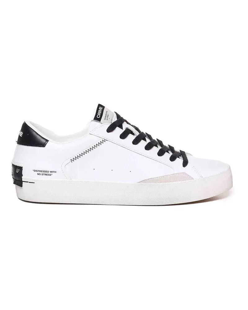 Crime Sneaker - Weiß Weiß