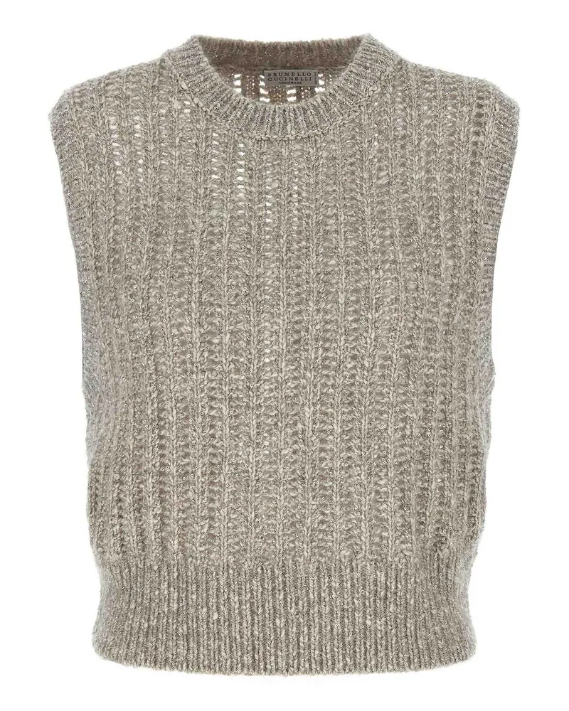 Brunello Cucinelli Weste - Grau Grau